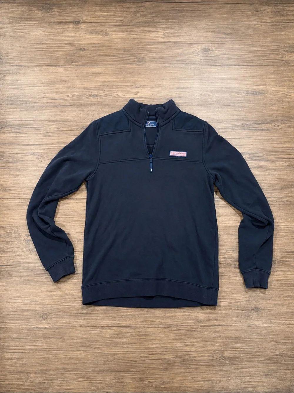Vineyard Vines Girls Navy Quarter-Zip Sweatshirt Pullover XL size 18